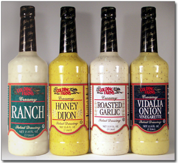 Golding Farms Foods salad dressings