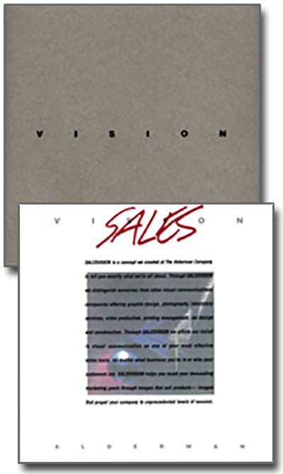 The Alderman Company's Sales Vision brochure