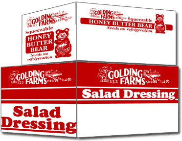 Golding Farms Foods shipping boxes