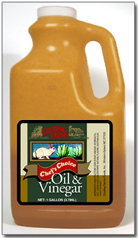 Golding Farms Foods food service oil and vinegar dressing label