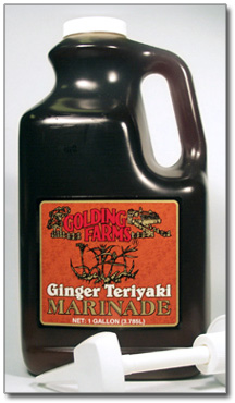 Golding Farms Foods food service marinade label