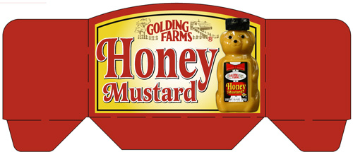 Golding Farms Honey Mustard shipper