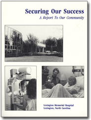 Lexington Memorial Hospital 1989-1990 Annual Report cover