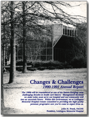 Lexington Memorial Hospital 1990-1991 Annual Report cover