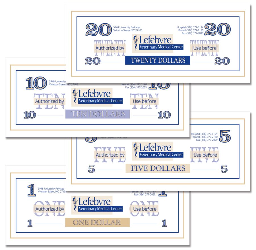 Lefebvre Veterinary Medical Center Gift certificates