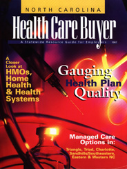 North Carolina 1997 Health Care Buyer cover