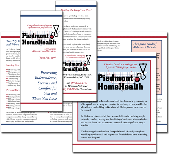 Piedmont HomeHealth services brochure