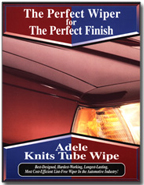 Adele Knits Tube Wipe brochure cover