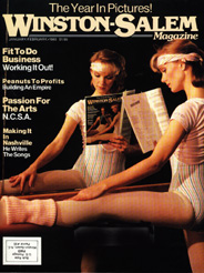 Winston-Salem Magazine January 1985 cover