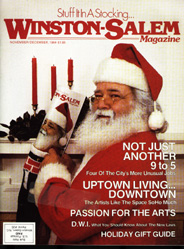 Winston-Salem Magazine November-December 1984 cover