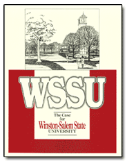 Winston-Salem State University capital campaign case statement brochure cover